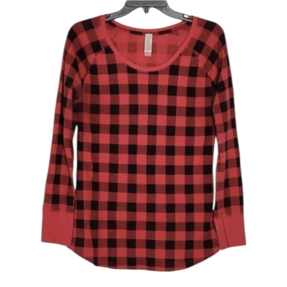 Buffalo Plaid Thermal Top